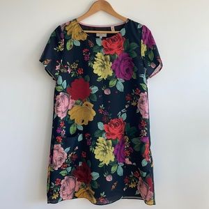 NWT Ted Baker Floral Bug Print Shift Dress Size 8